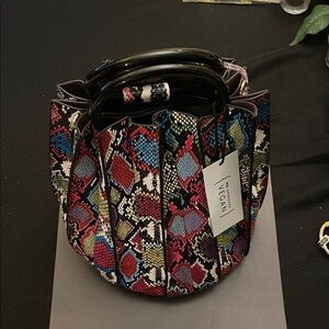 Vegan Multicolor Women's Tote Bag